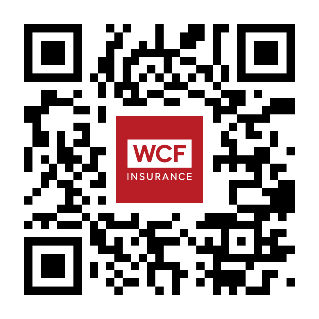 qr code for WCF insurance lyft ride landing page
